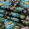 1 Yard Midnight Marvel Cotton Poplin Fabric with Floral Design for Dresses and Shirting